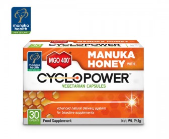 Manuka Health 蜜纽康 MGO400+麦卢卡蜂蜜环捷胶囊 30粒(保质期:2019.07) Manuka Health 蜜纽康 MGO400+麦卢卡蜂蜜环捷胶囊 30粒(保质期:2019.07)